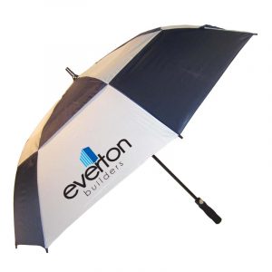 2 Tone Custom Typhoon Wind Vented Umbrella