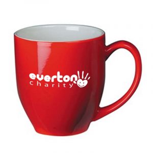 440ml Red/White Manhattan Coffee Mug Branded Manhattan Coffee Mug With Logo